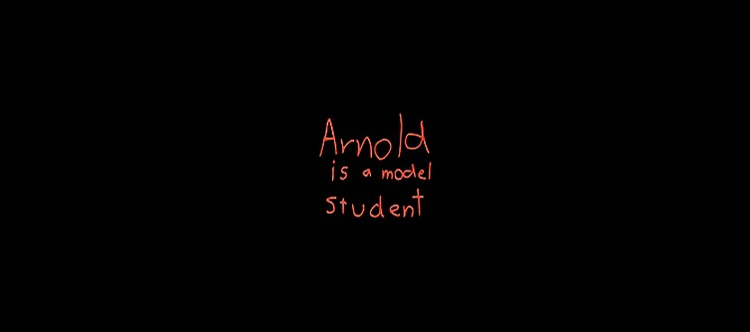 Arnold Is a Model Student