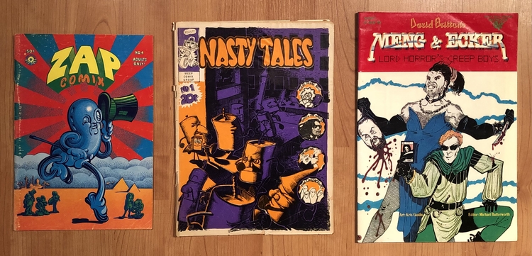 Zap Comix / Nasty Tales / Meng and Ecker