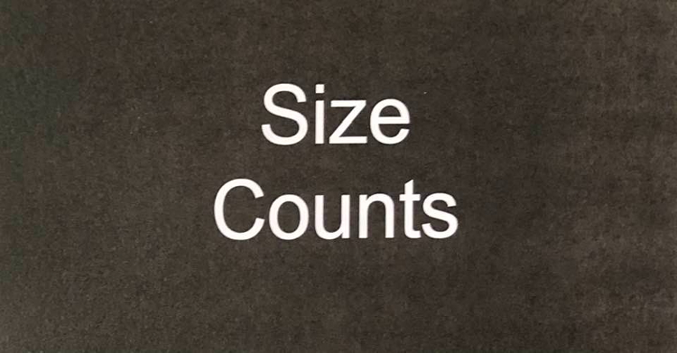 Size Counts